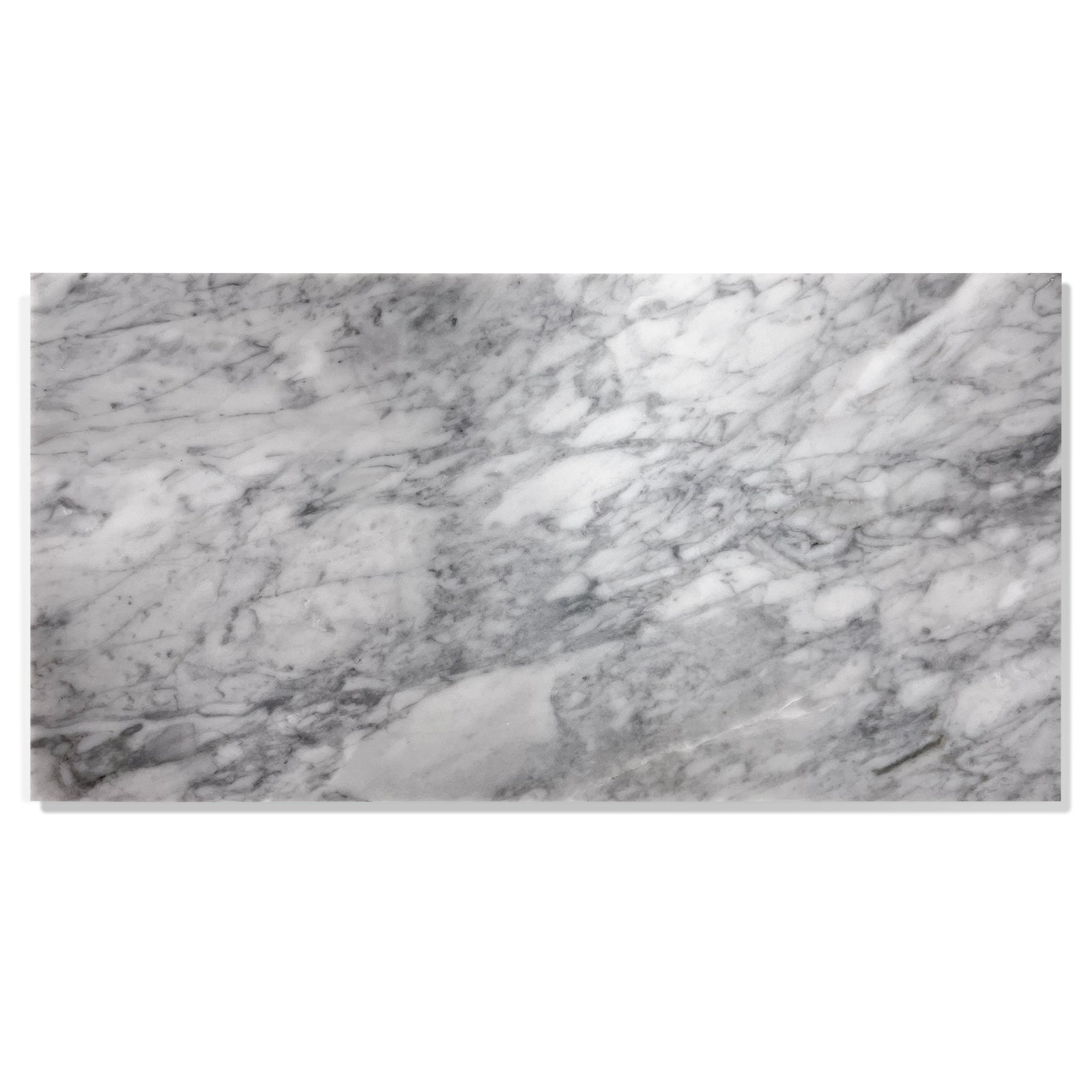 12X24 Inch Carrara Marble, Gray Marble, Natural Marble, For Wall And Floor, Polished Marble Tile