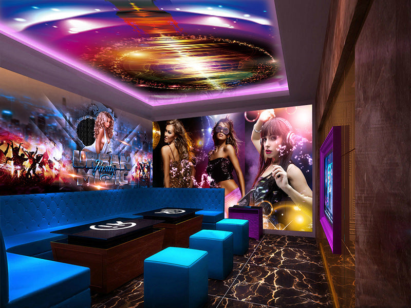 Children's Living Room Bedroom Wallpaper