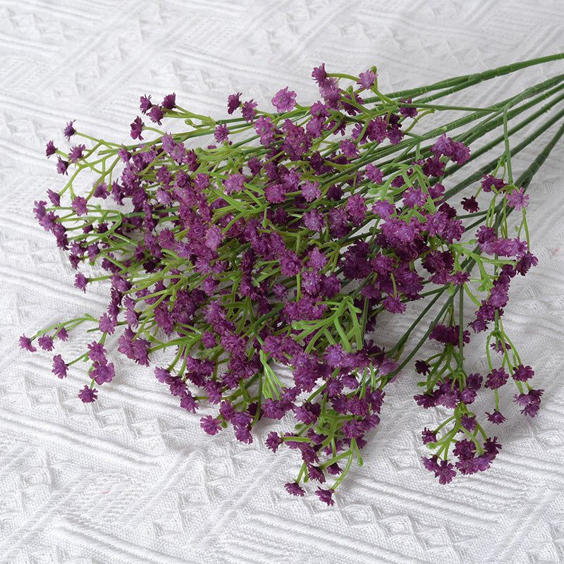 Wedding Decoration Starry Soft Rubber Hand Feeling Artificial Flower