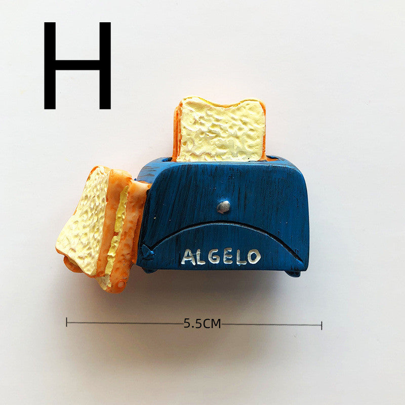 Creative Resin 3D Three-Dimensional Refrigerator Magnet Magnet