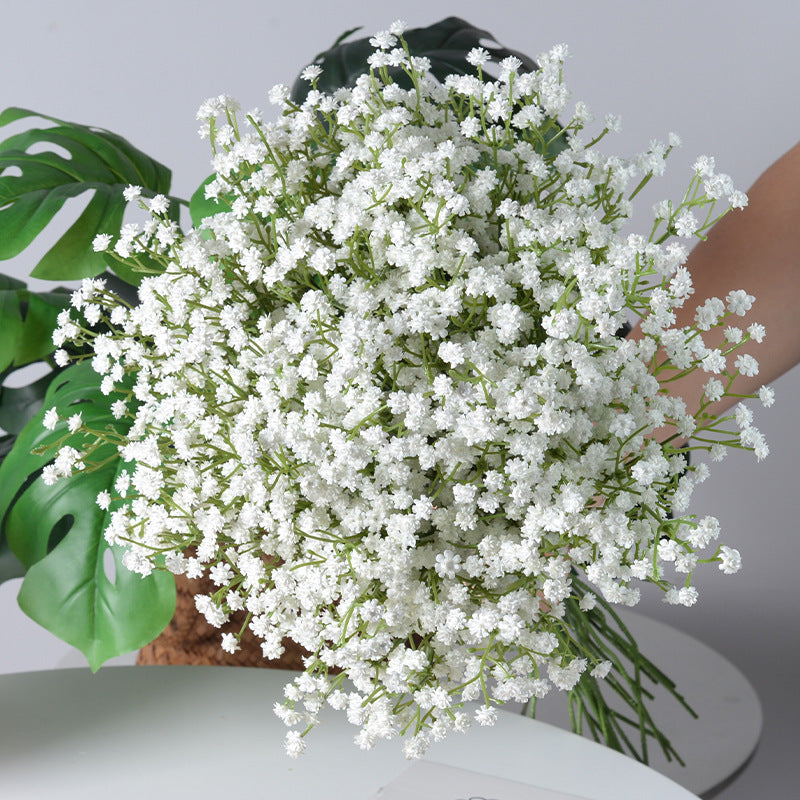 Wedding Decoration Starry Soft Rubber Hand Feeling Artificial Flower