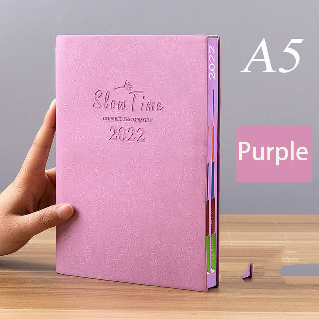 Soft Cover Notepad Time Management Plan Calendar