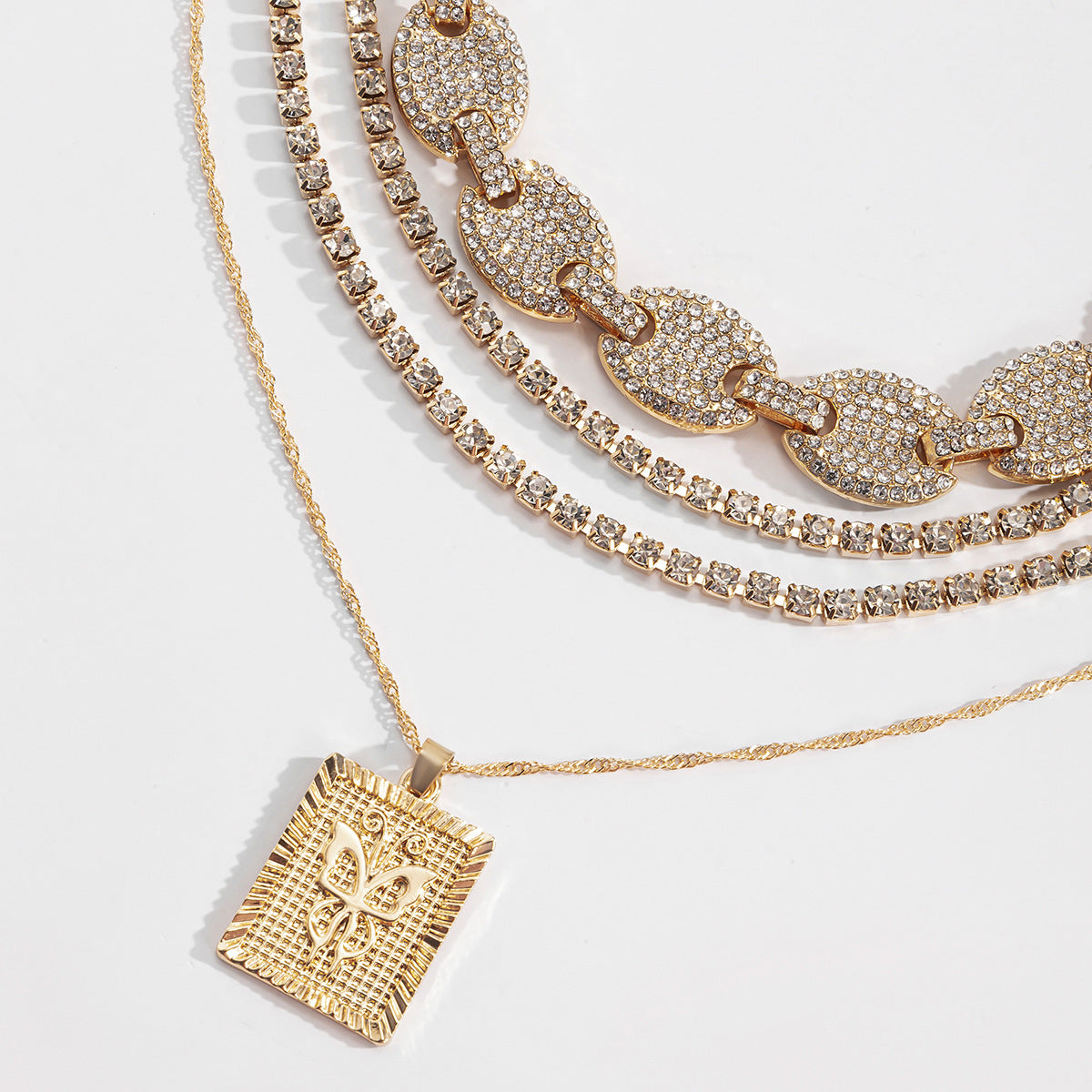 Characteristic Pig Nose Cuban Buckle Chain Necklace