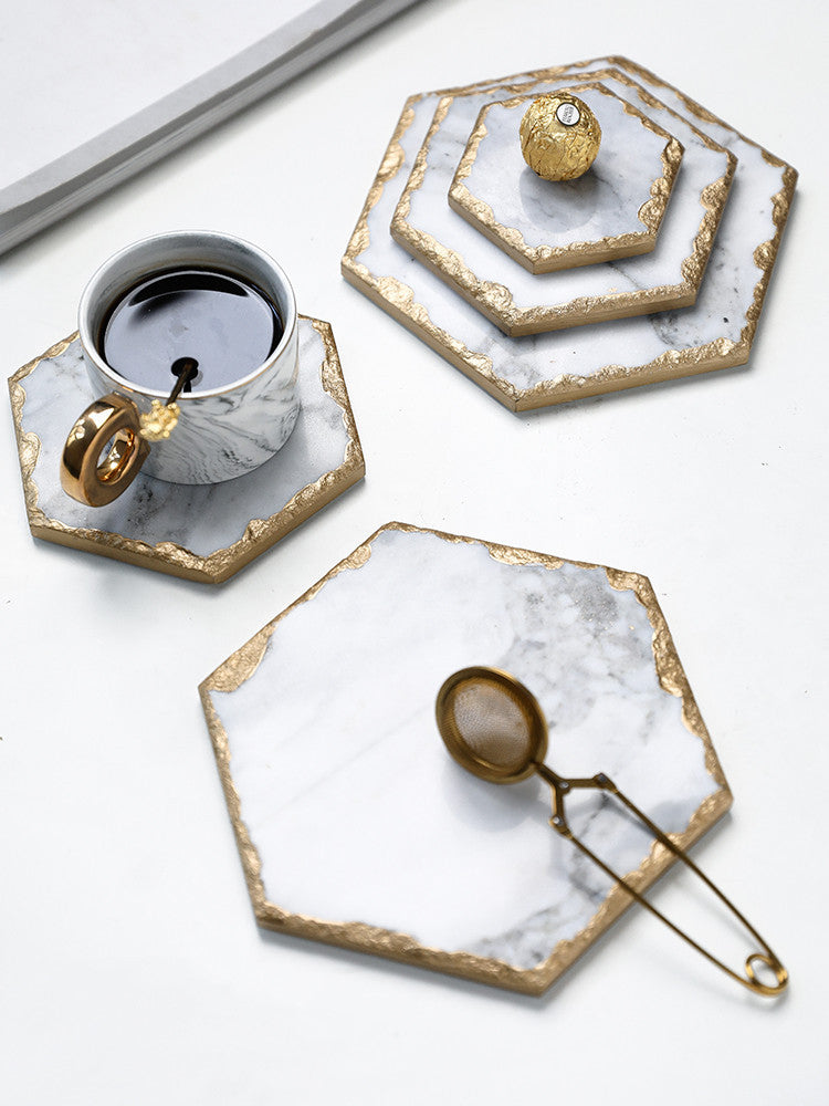 Natural Marble Mat Heat Dining Table Insulation Mat