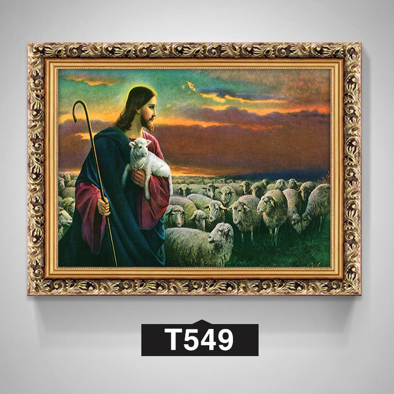 Church Bedroom Dining Room Oil Painting Porch