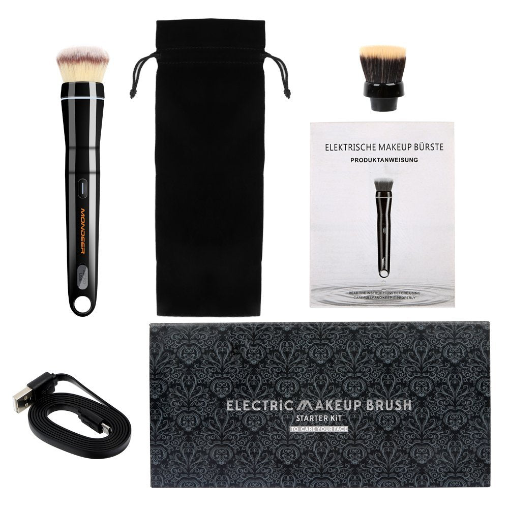 Popular Makeup Tools Portable Travel Cosmetic Electric Handle Makeup Brushes Blush Powder Foundation Single Makeup Brush