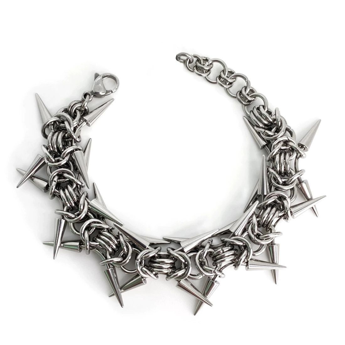 Niche Punk Heavy-Duty Bracelet And Necklace