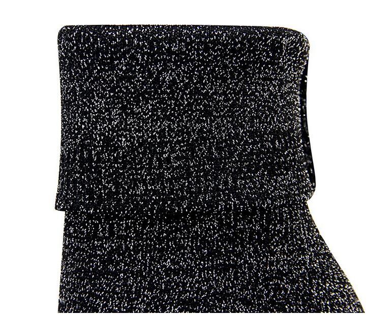 Sexy High-Heeled Pointed Toe Wool Ankle Boots