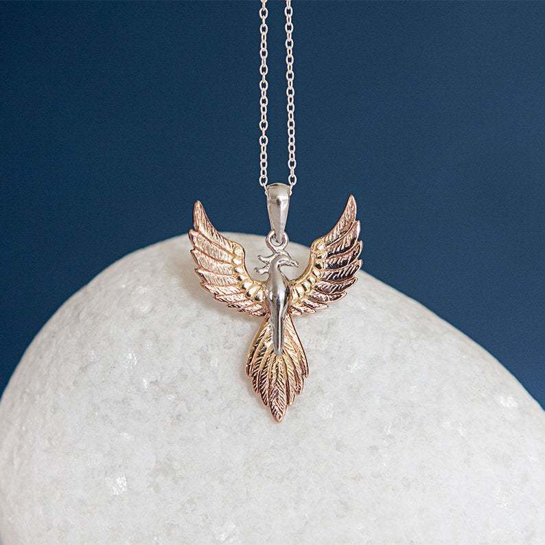 Phoenix Pendant Necklace Trendy Sweater Chain A Gift For Both Men And Women