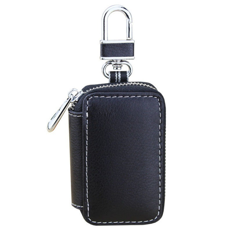 Cowhide Car Key Bag For Men And Women