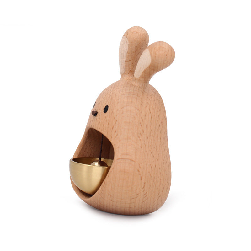 Rabbit Decorative Pendant Copper Bell