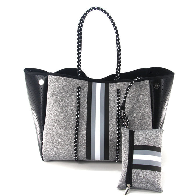 European And American Fashion Beach Bag Fashion Large-Capacity Shoulder Bag Neoprene