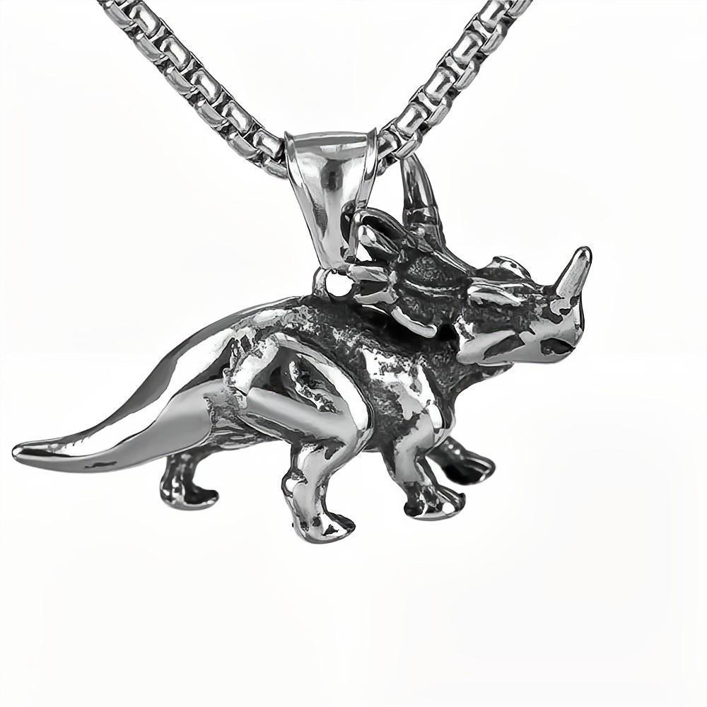 Titanium Steel Men's Pendant Stainless Steel Necklace