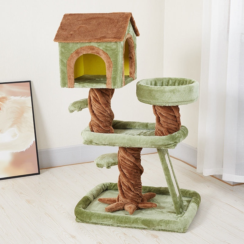 All-In-One Sky-Piercing Cat Tree House