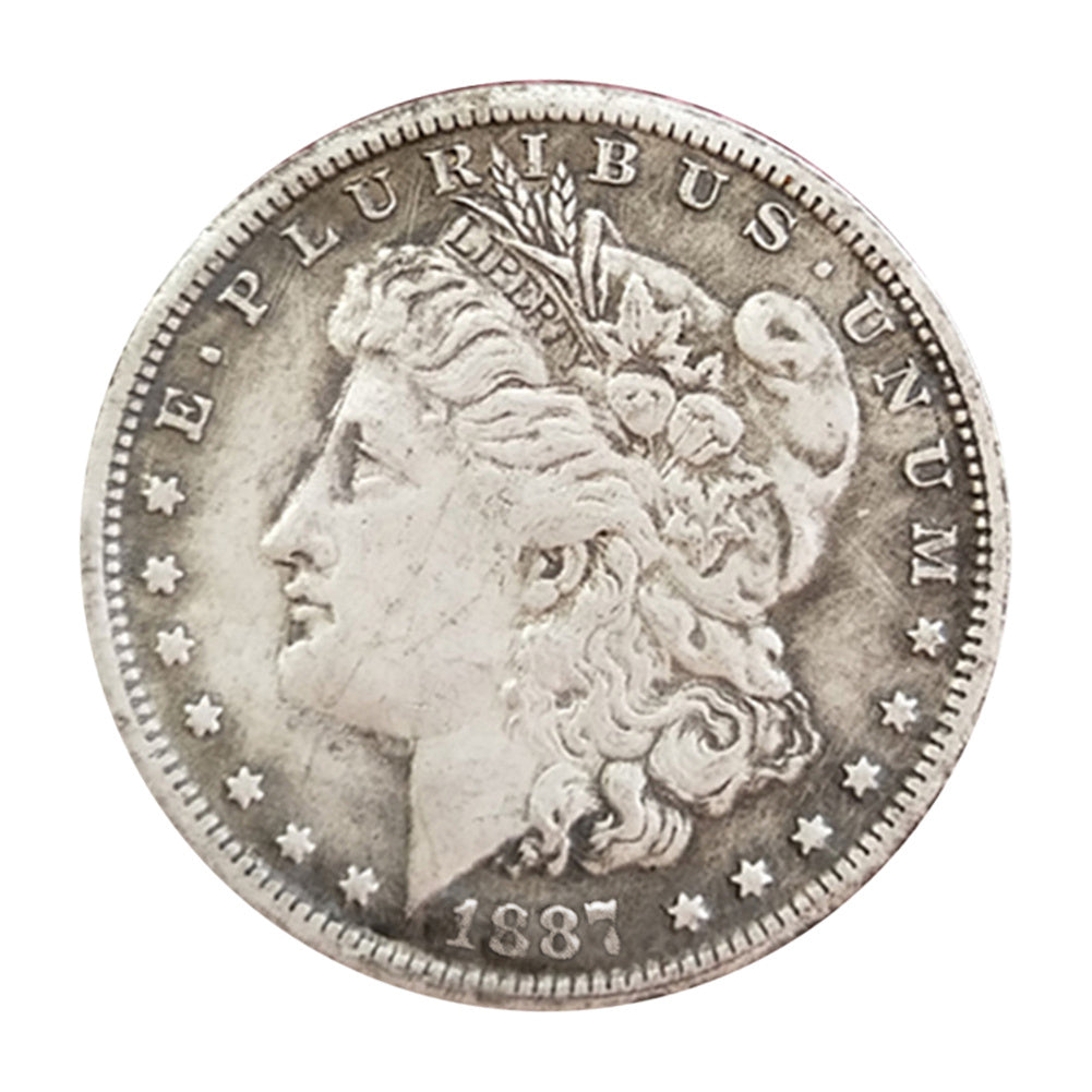 US Morgan Memorial Coin Antique Silver Dollar