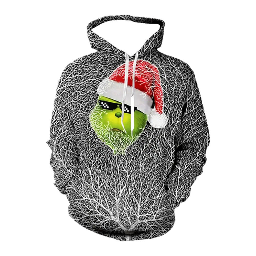 Santa Claus 3d Printed Hoodie