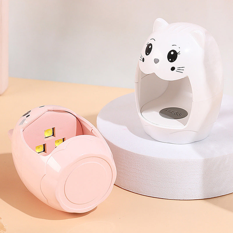 New Mini-Portable Nails Phototherapy Lamp Cute Egg Shape