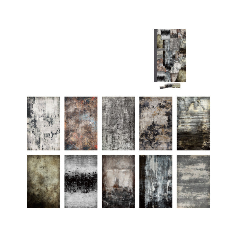 Baroque Palace Art Material Paper Retro Handbook