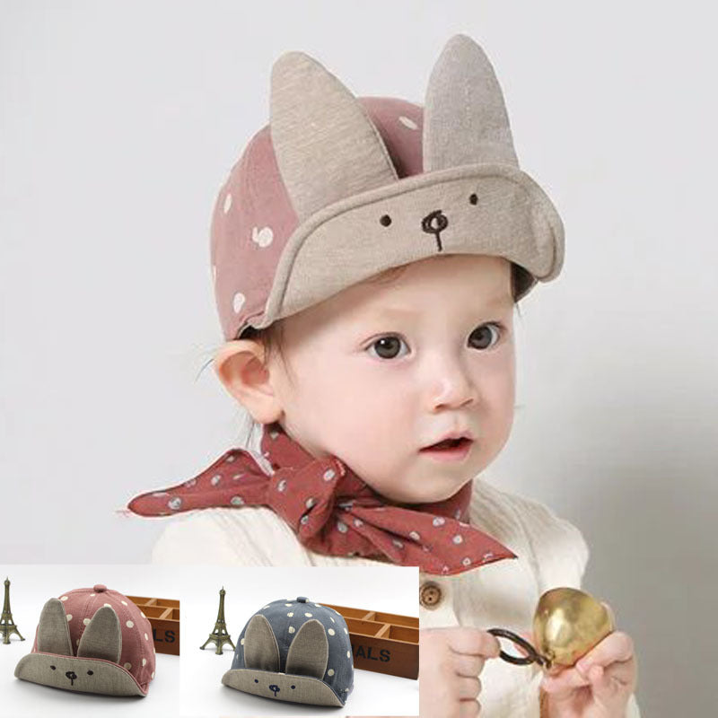 Cartoon Cute Bunny Soft Brim Baseball Hat