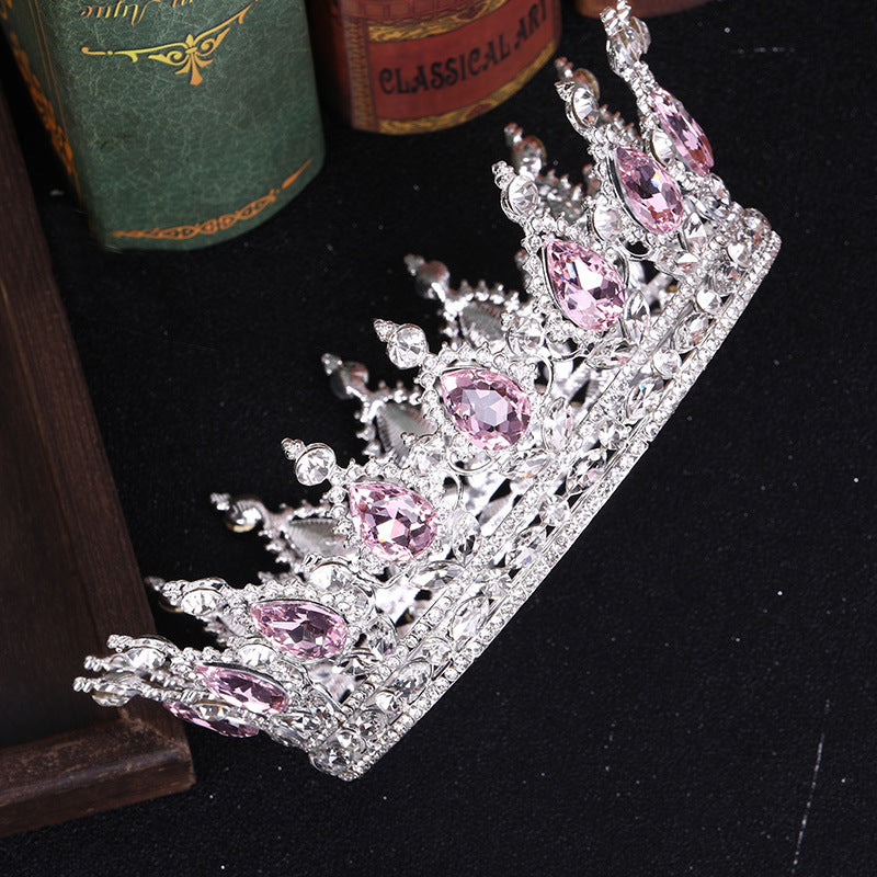 Fashion Alloy Color Crystal Bridal Crown