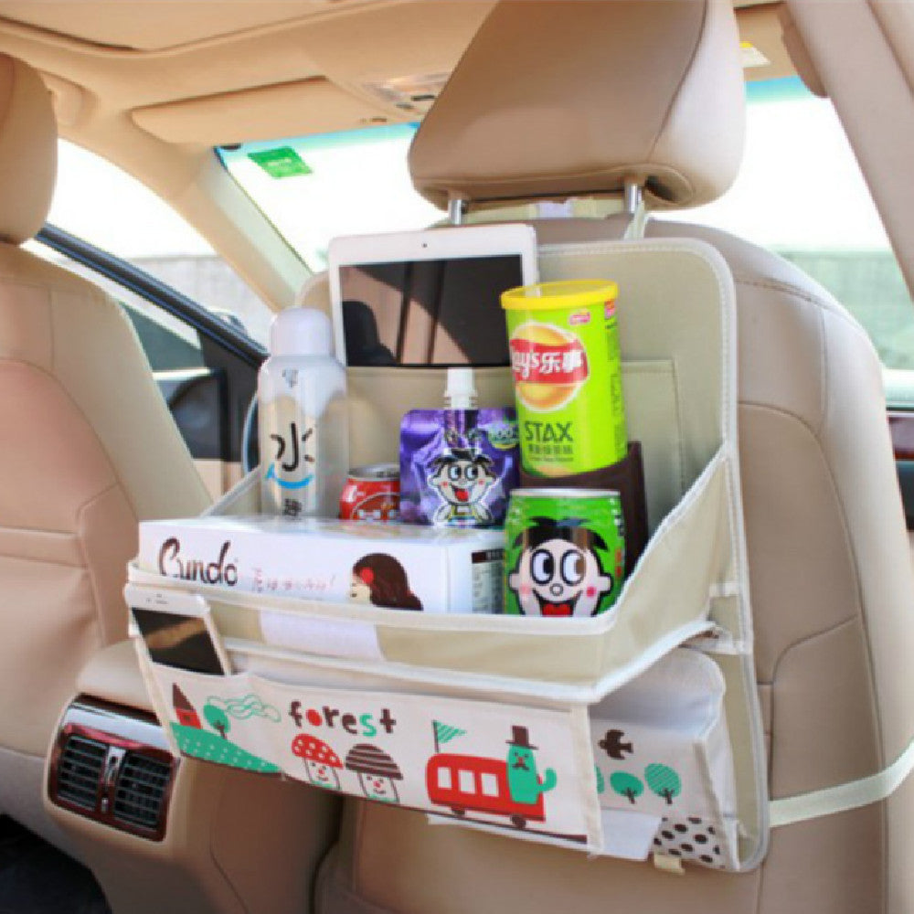 Cute Shopping Car Dining Table Hanging Bag