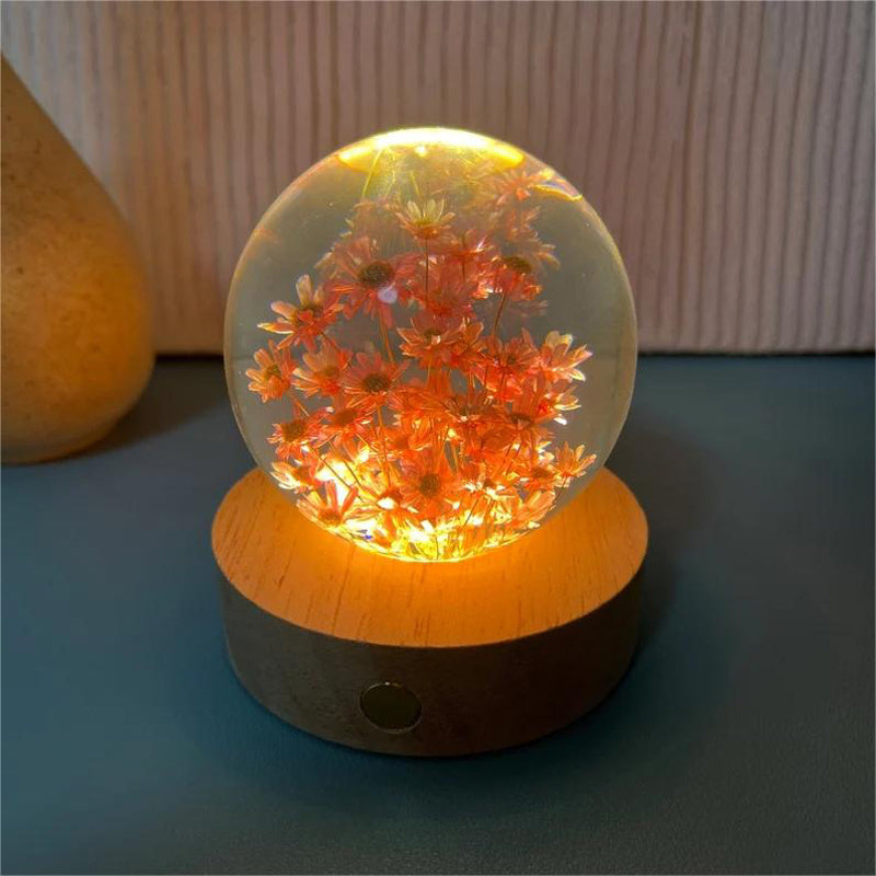 Transparent Atmosphere Decoration Bedroom Bedside Lamp