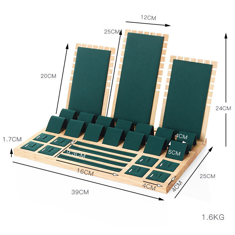 Bamboo Fungus Ring Frame Jewelry Storage Tray