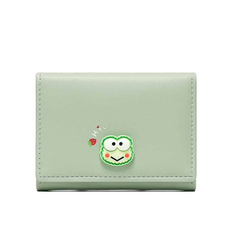 Women's Niche Design Tri-Fold Thin Cute Coin Purse