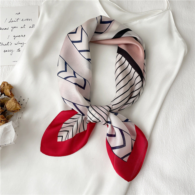 Luxury Wind Square 70cm Thin AutumnWinter Scarf