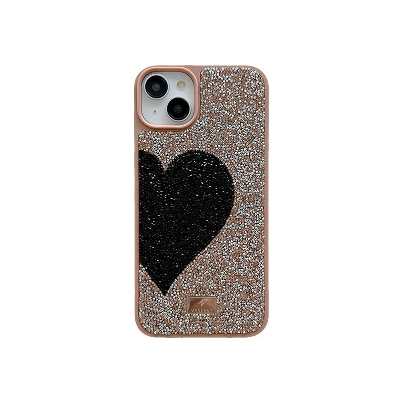 Star Diamond Luxury Phone Case Love Heart