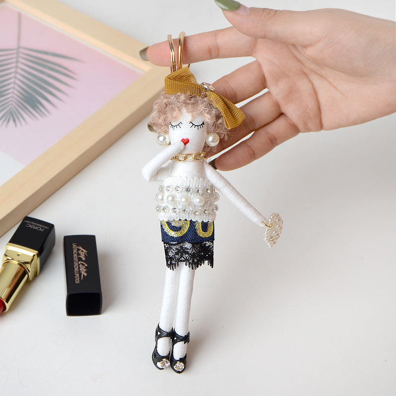 Fur Accessories Female Lady Mink Hair Pendant