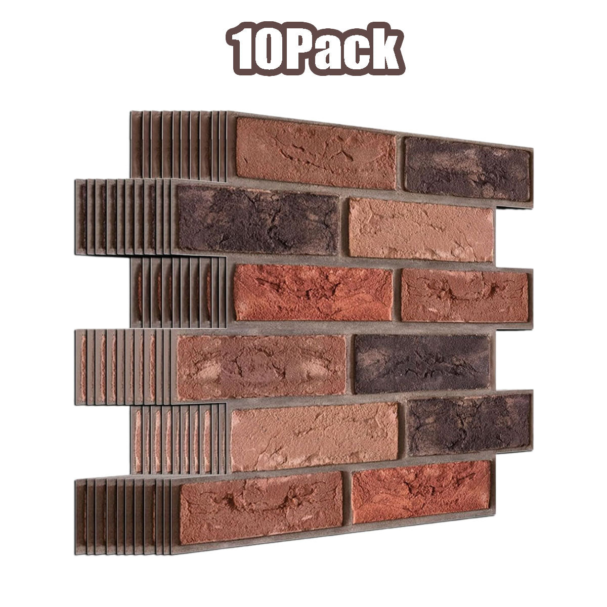 10 Pack 3D Wall Panels