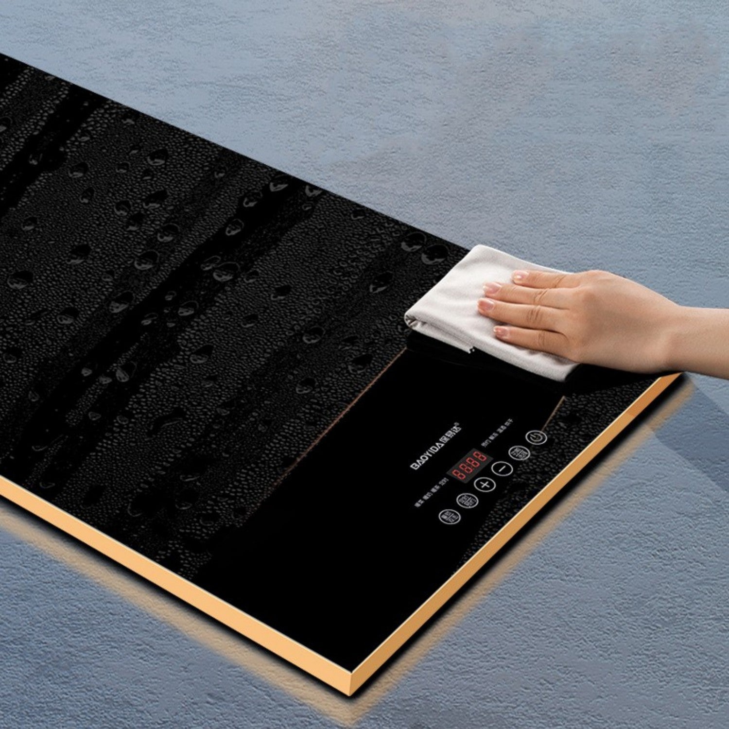 Tempered Glass Heating Plate With Electric Heating