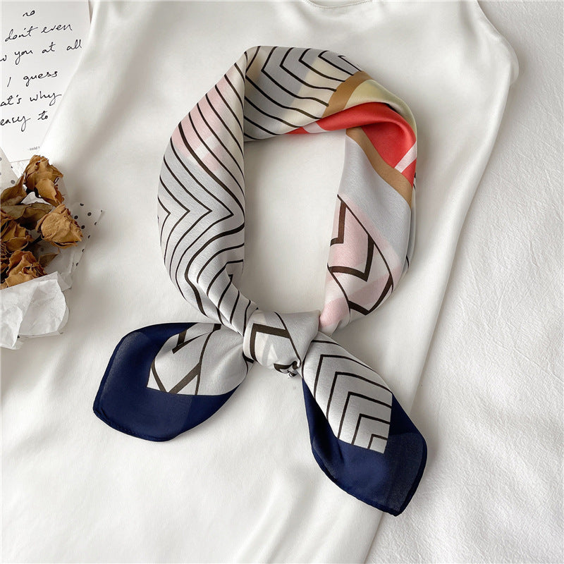 Luxury Wind Square 70cm Thin AutumnWinter Scarf