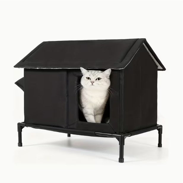 Four-Season Cold-Resistant Outdoor Enclosed Cat House