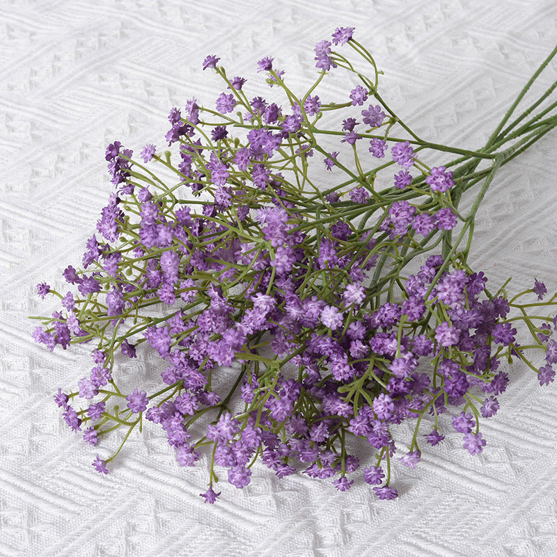 Wedding Decoration Starry Soft Rubber Hand Feeling Artificial Flower
