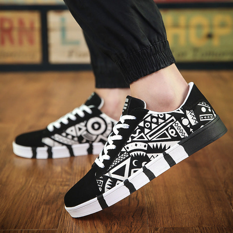 Men's Summer Casual Breathable Old Beijing Cloth Shoes