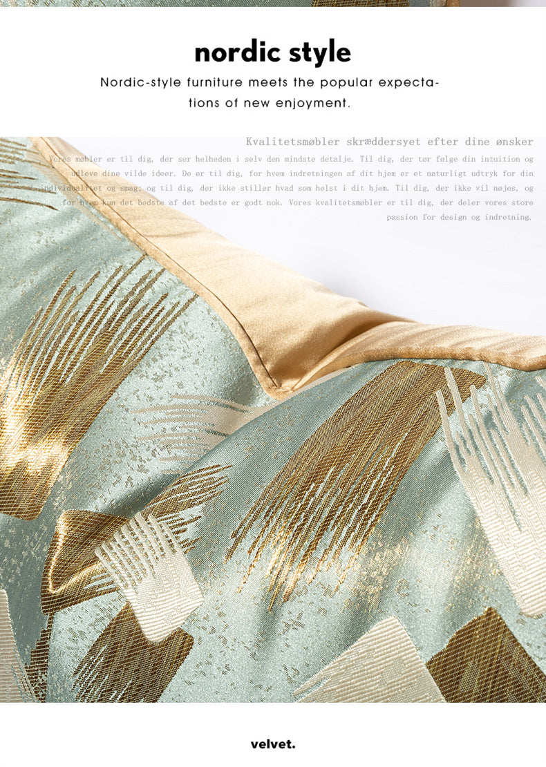 Light Luxury Living Room Sofa Pillow Cases