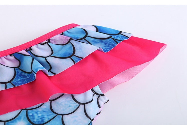 Baby And Girl Sling A Shoulder Mermaid