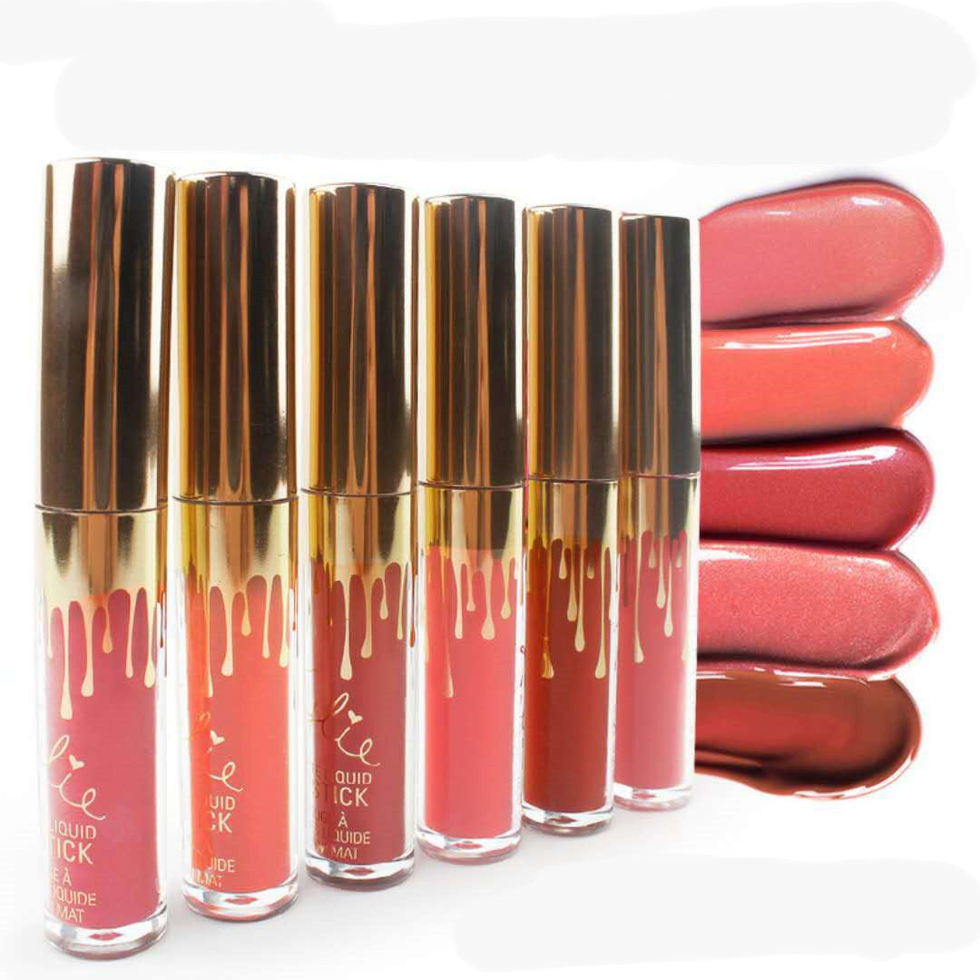 Gold 6 Lip Colors Kelly Kim Birthday Edition Non-Stick Cup