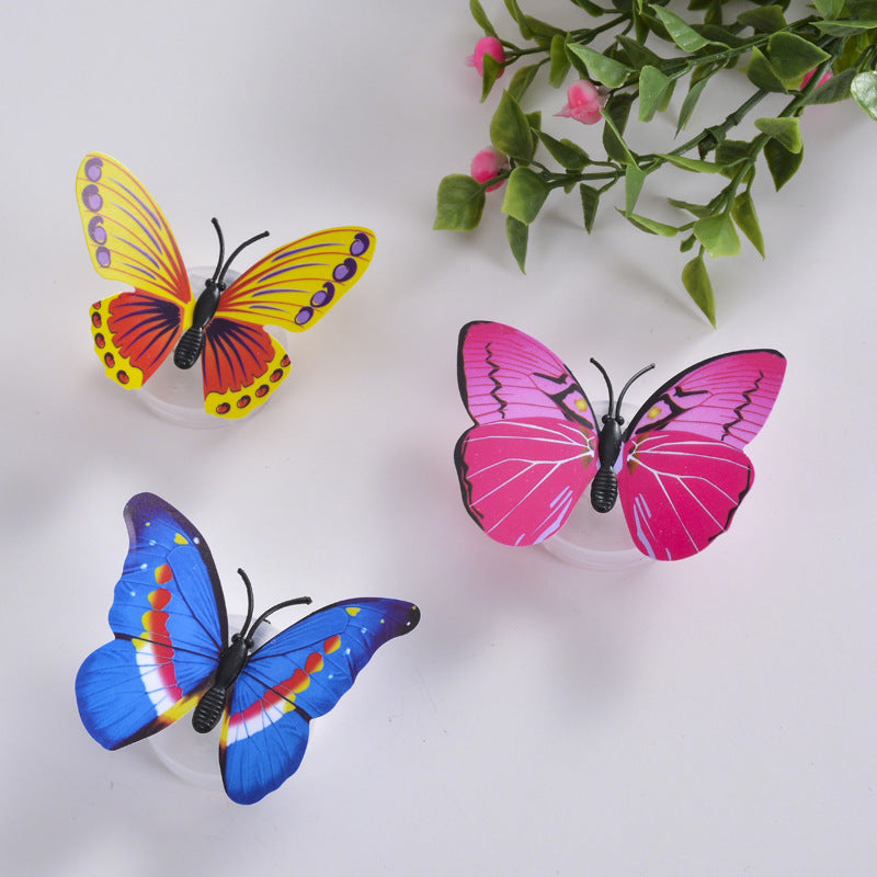 Simulation Butterfly Wall Sticker Refrigerator