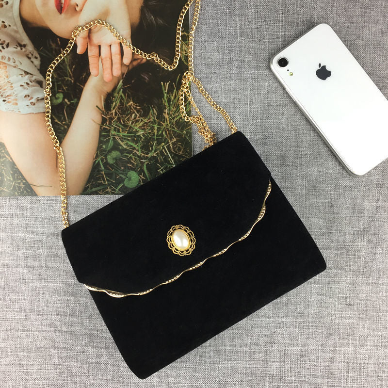 Velvet Ladies Dinner Messenger Bag