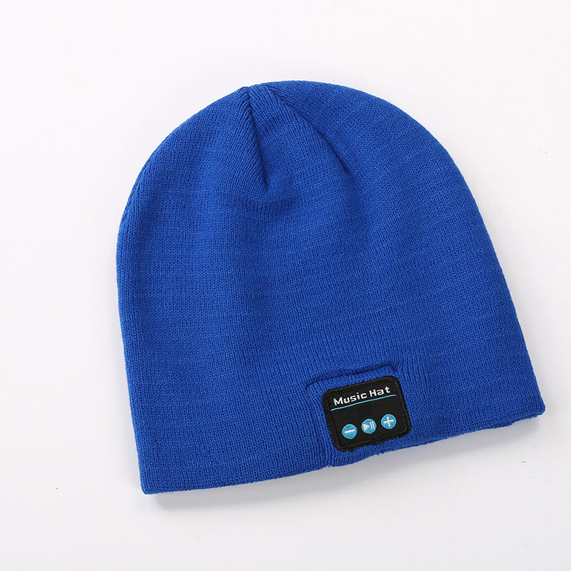 Wireless Headset Cap Call Listening To Song Knitted Hat