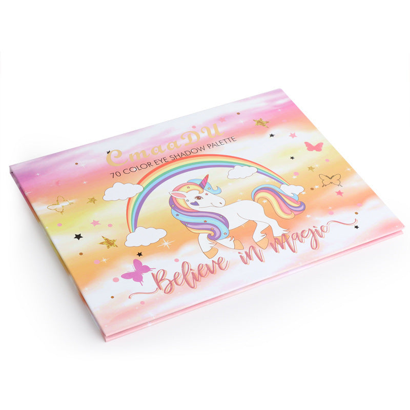 70 Colors Matte Glitter Metal Waterproof Eyeshadow Palette