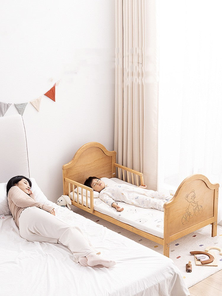Pine Baby Log Splicing Bed Multi-Function