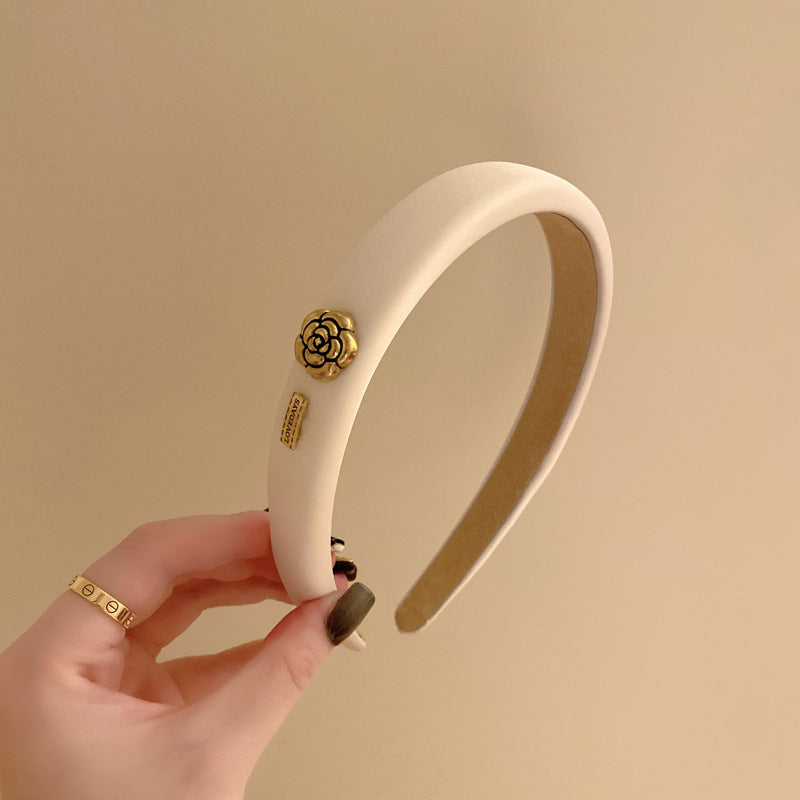 High-Grade Camellia Headband Luxury Luxury