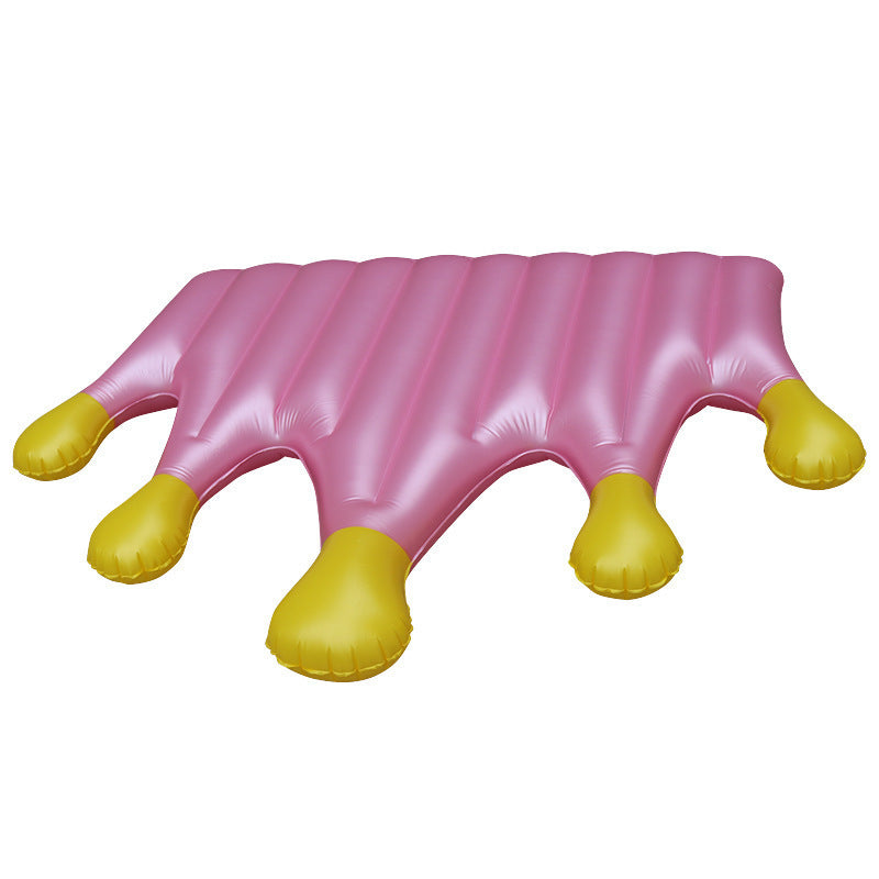 Water Inflatable Bed Crown Floating