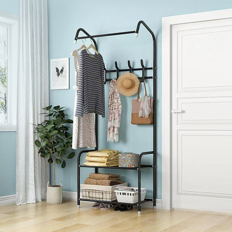L Multi-Functional Coat Rack Shoe Rack