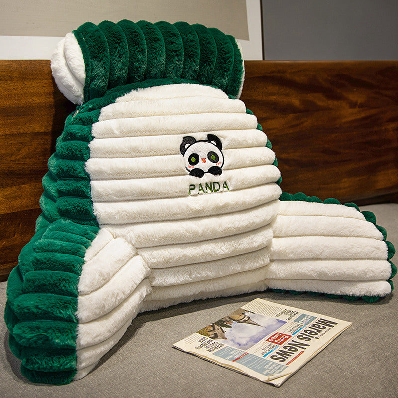 Cartoon Animal Rabbit Fur Multifunctional Lumbar Support Pillow