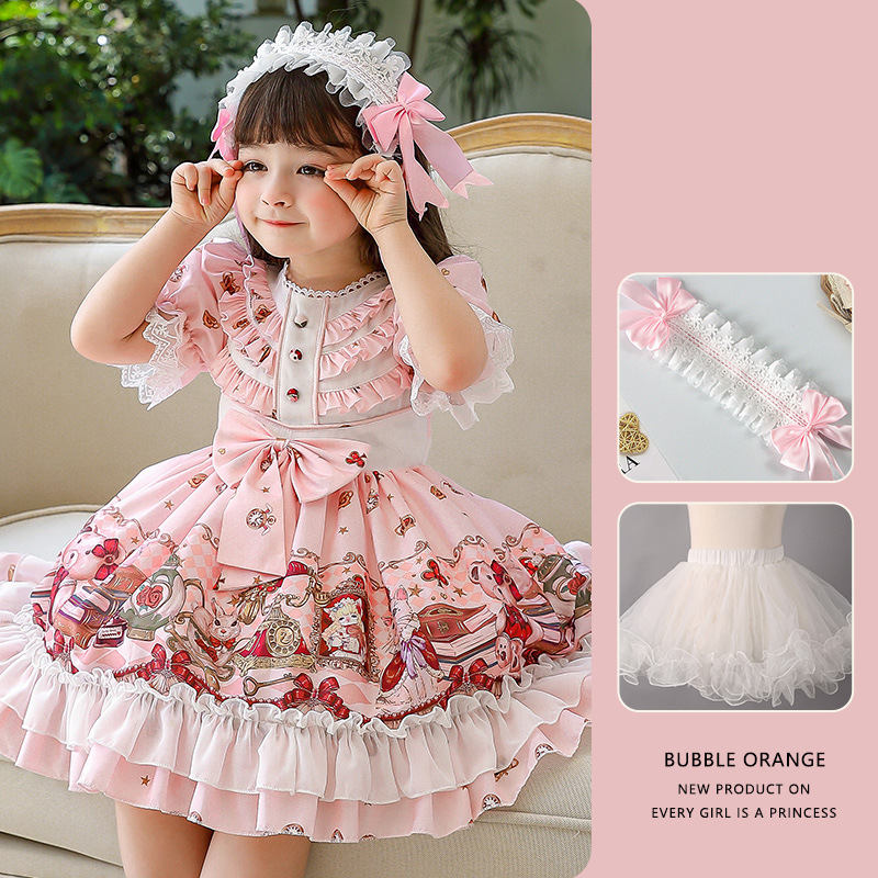 New Hot Sell Girls' Lolita Puffy Dress